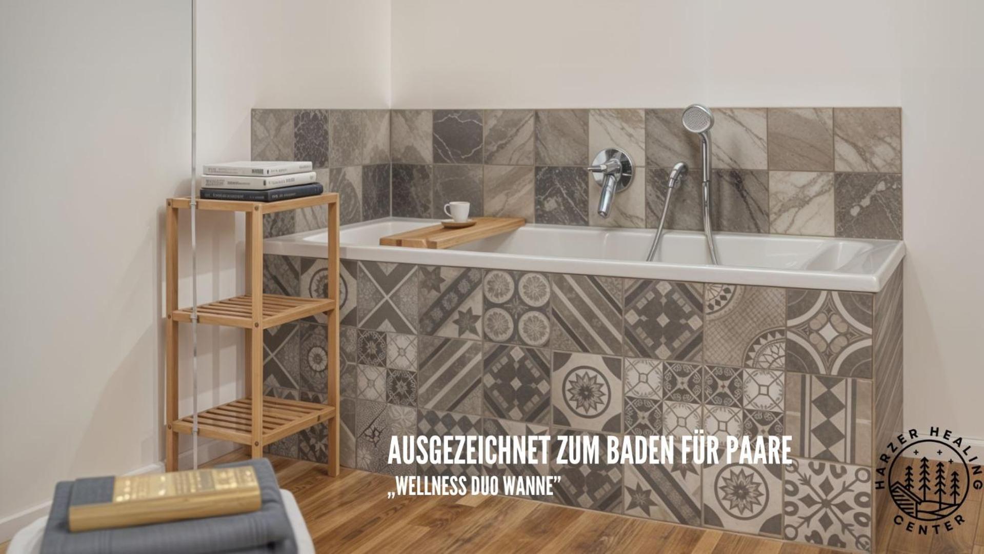 Harzer Healing Center 2024 Gemuetliche Landhauswohnung Mit Fussbodenheizung,Xxl Kochinsel,Xxl Regenduschen,Modern,Hochwertig,Persoenlich,Vollausgestattet Elbingerode  Exterior photo